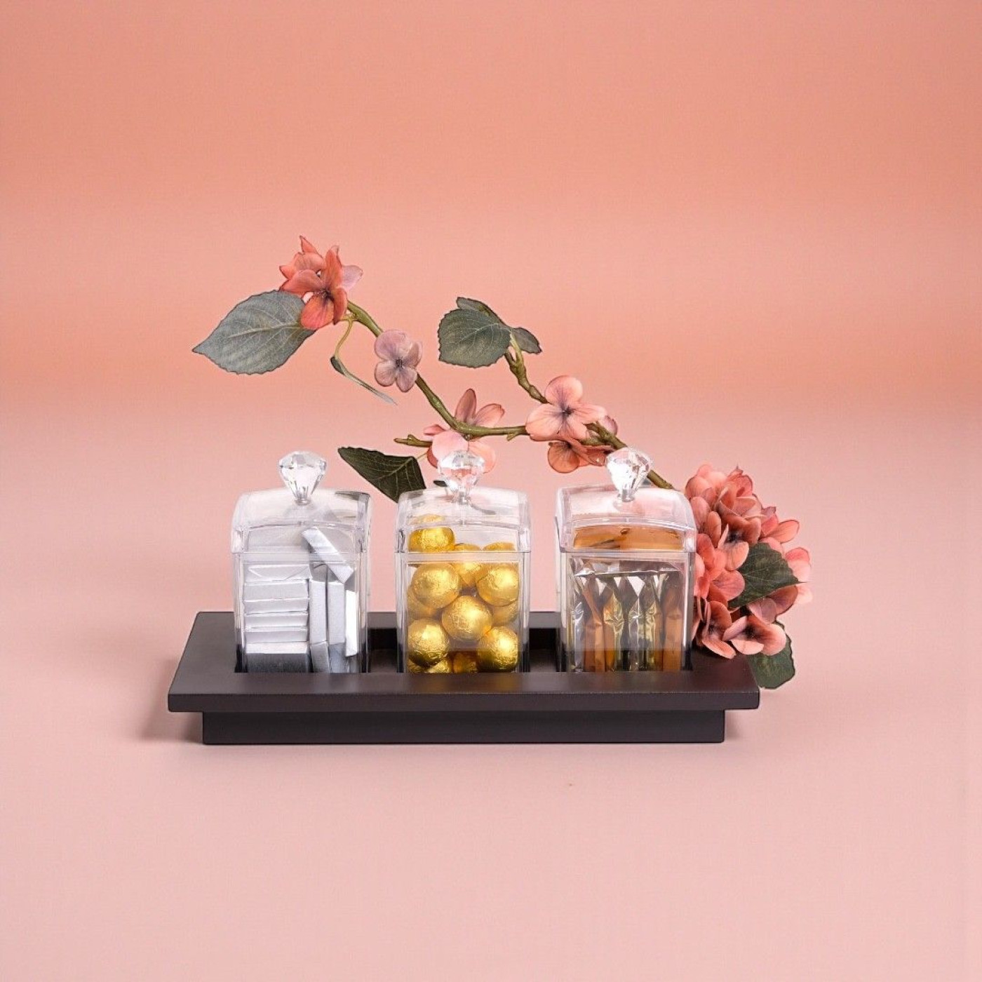 Blush Trio Canister Set