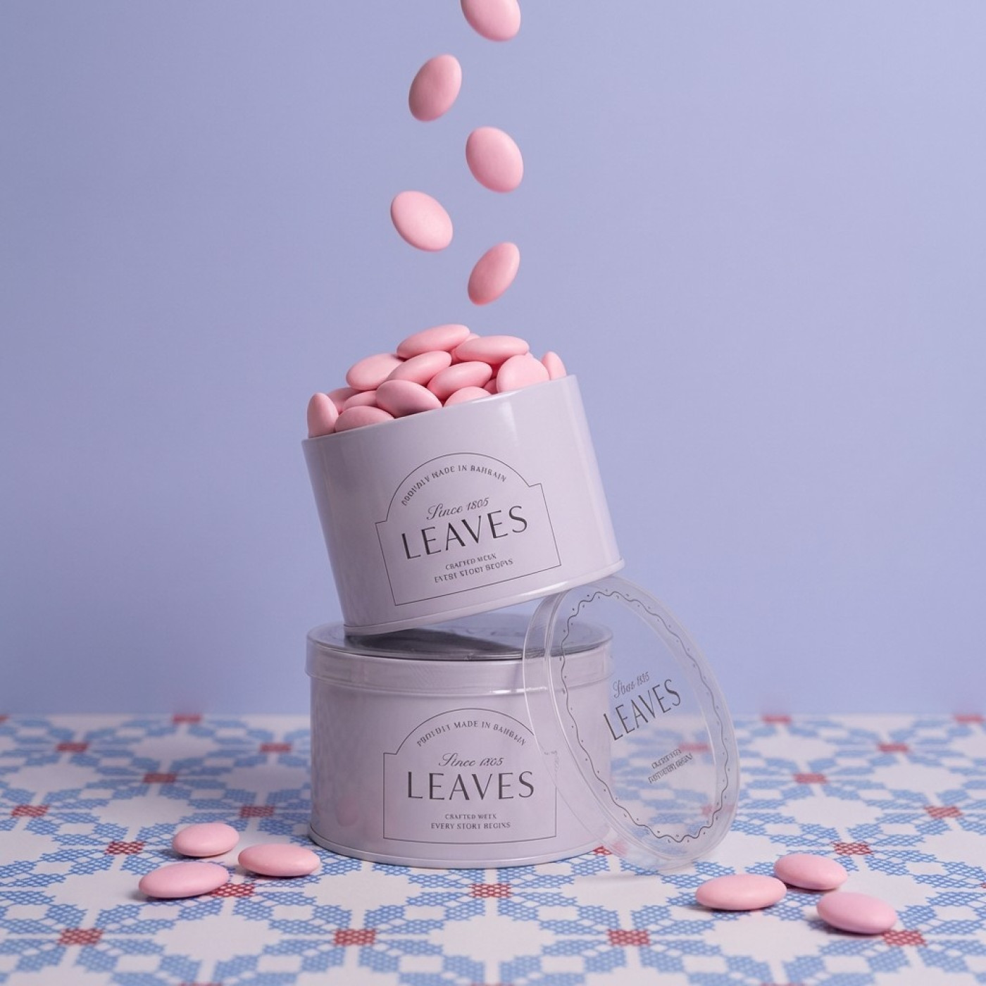 Rose Quartz Dark Chocolate Dragees