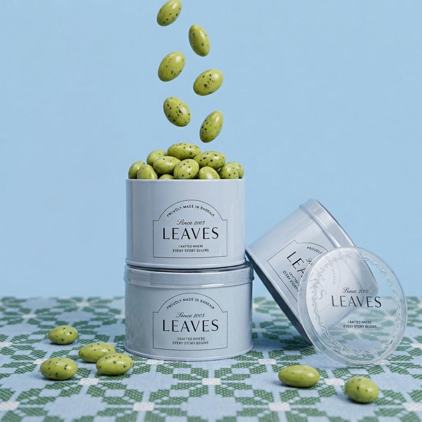 Green Almond Chocolate Dragees