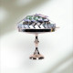 Eid Silver Medium Stand with Chocolate