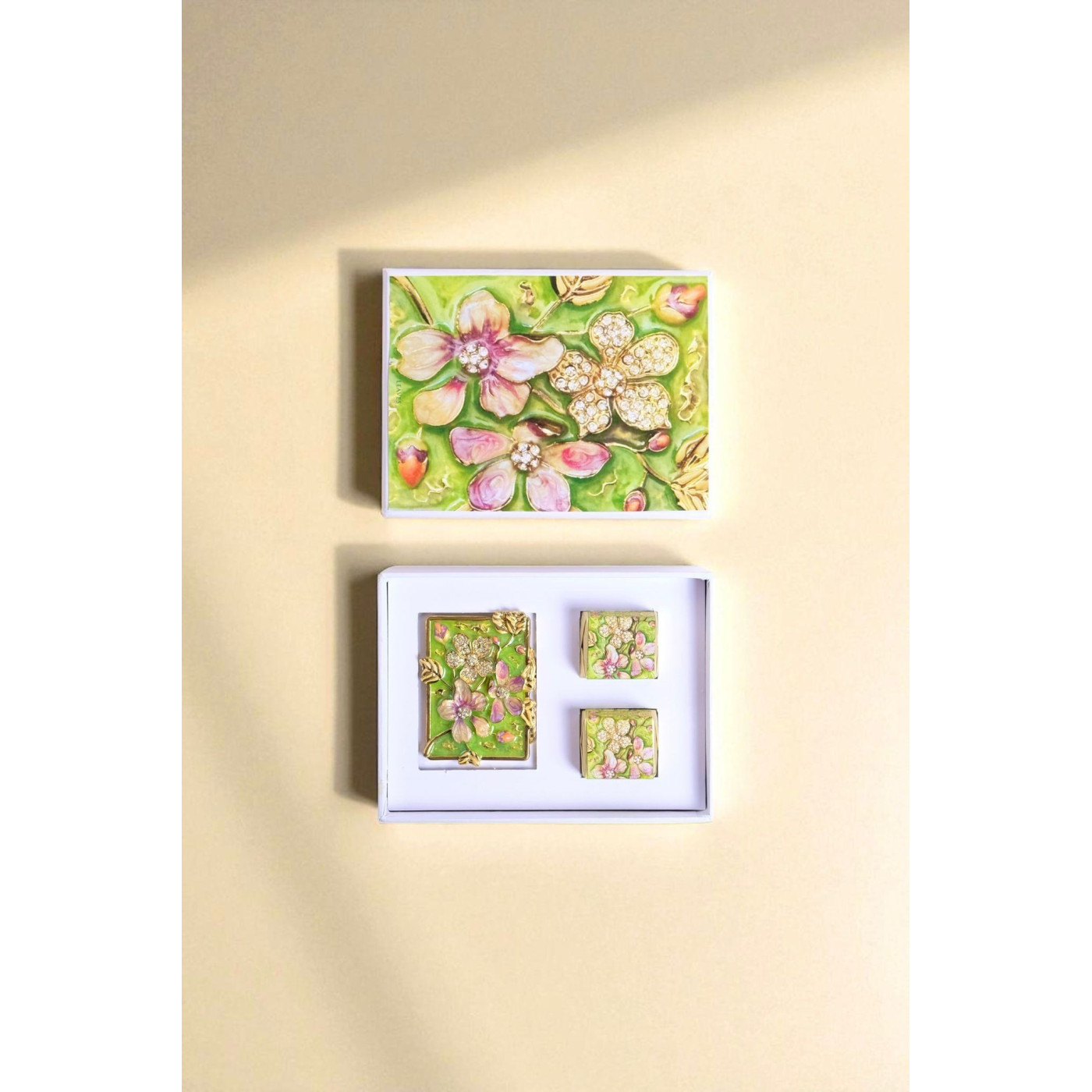 Jeweled Garden Chocolate Set