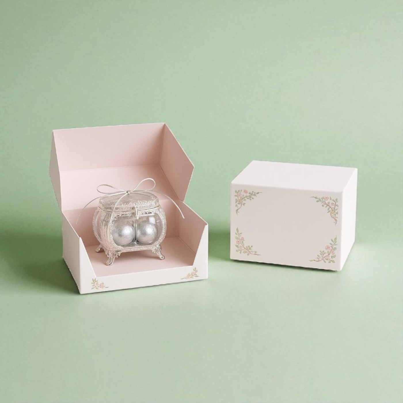 Filigree Jar Favor Box