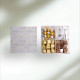 Watercolor Arabesque Acrylic Compartment Chocolate Box