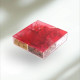 Red Acrylic Compartment Chocolate Box